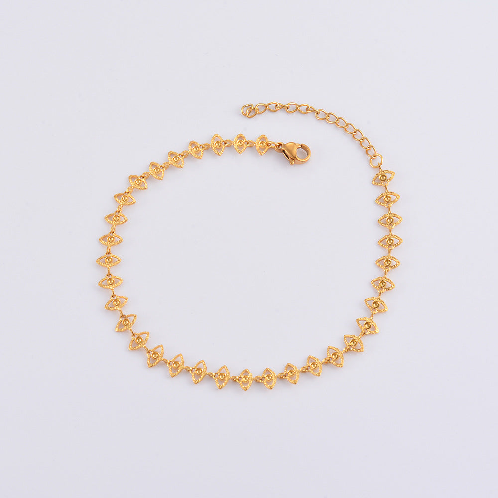Damen Schlüsselarmband aus hochwertigem Edelstahl mit filigranem Design Shop Nory