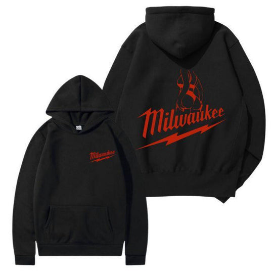 Damen Kapuzensweater mit modernem Logo-Print und weicher Innenseite