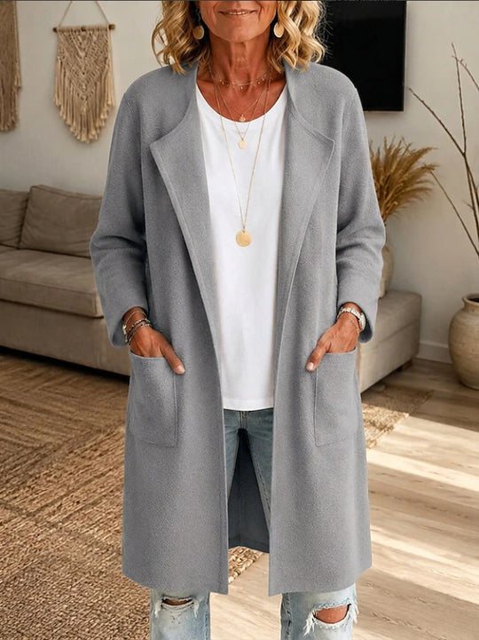 Damen Modischer Langer Cardigan Shop Nory