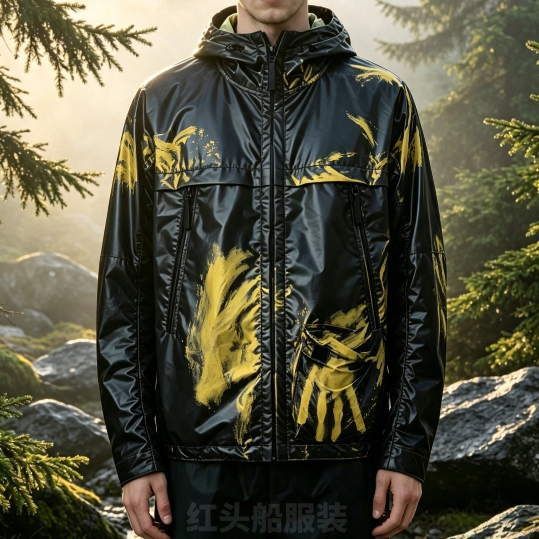 Herren Wasserdichte Outdoorjacke