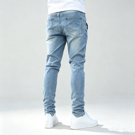 Herren Modische Ripped Denim Pants Shop Nory