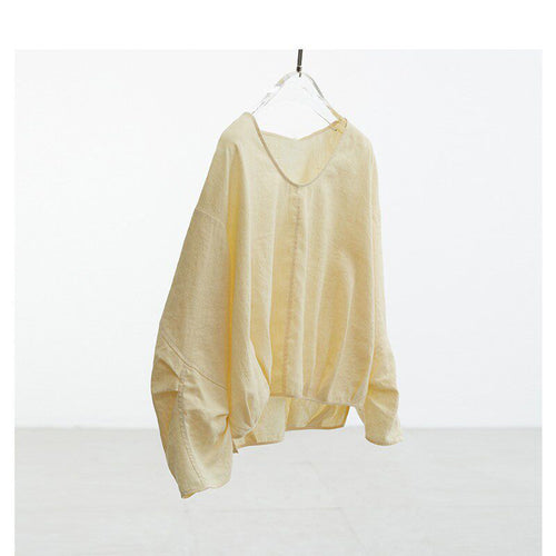 Damen Luftige und bequeme Leinenbluse Shop Nory