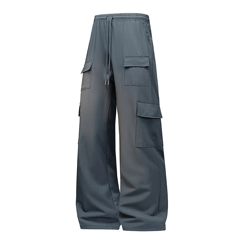 Herren Modische Cargo-Hosen mit elastischem Bund und praktischen Taschen Shop Nory
