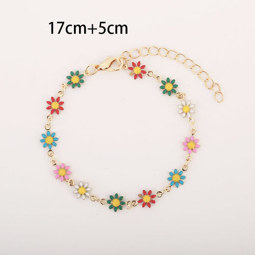Buntes Gänseblümchen-Armband | Shop Nory