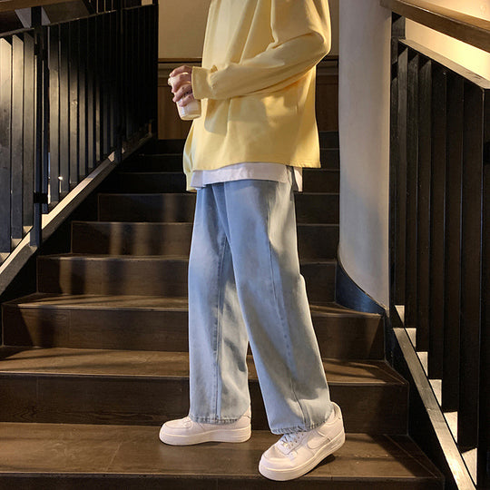 Herren Lässige Baggy-Jeans Shop Nory