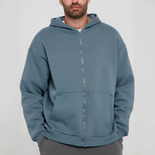 Herren Bequeme Kapuzenjacke