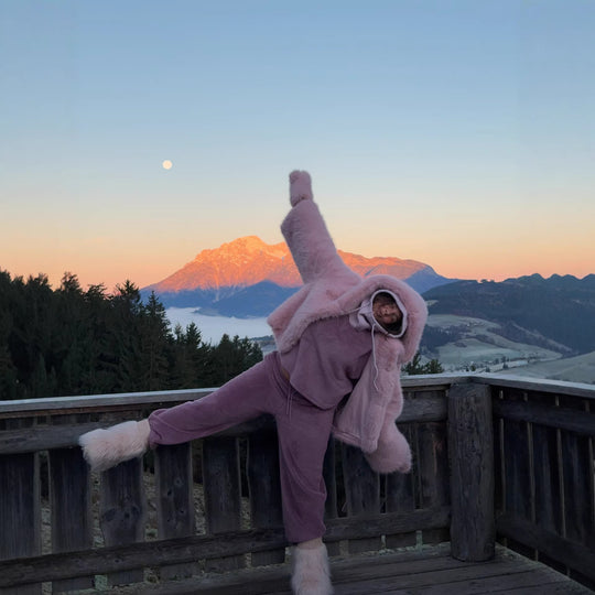 Damen Kurzjacke aus Kunstpelz mit voluminösem Schalkragen und Oversize-Silhouette Shop Nory
