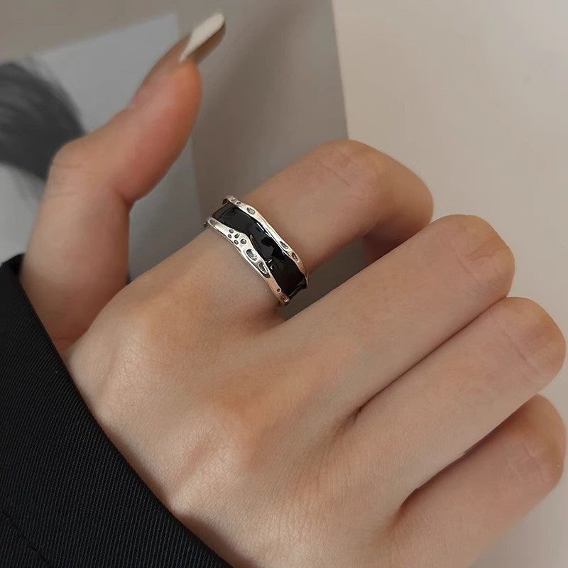 Damen Modernen Ring mit einzigartigem Design und elegantem Akzent Shop Nory