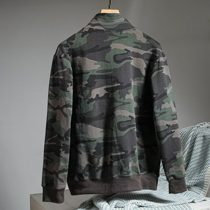 Herren Urbaner Steppjacke mit hohem Kragen Shop Nory