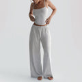 Damen Legere Lounge-Hose und Top Set