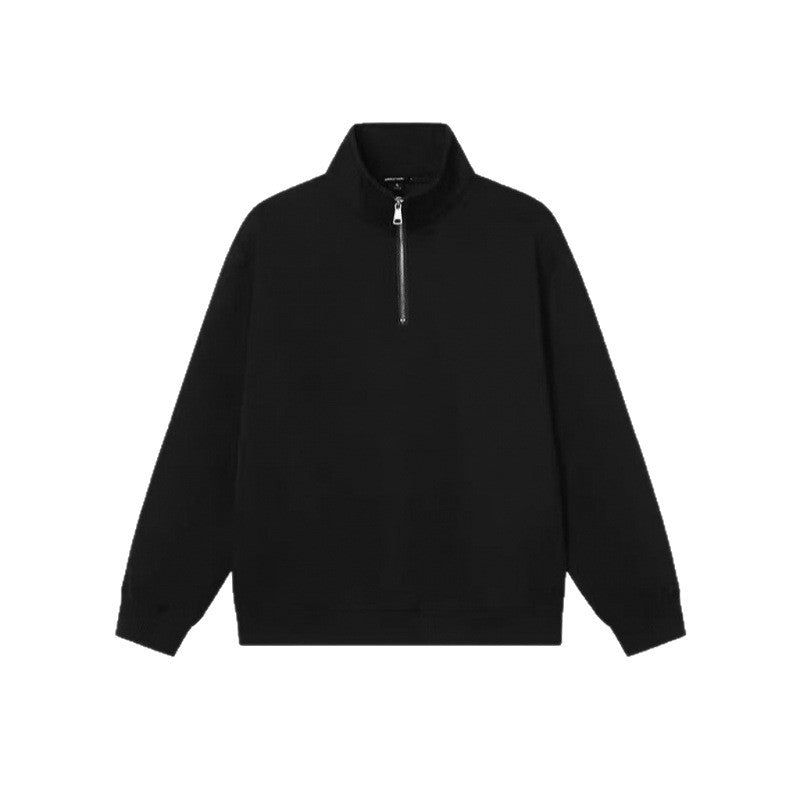 Herren Sportlicher Sweatpullover mit Stehkragen Shop Nory
