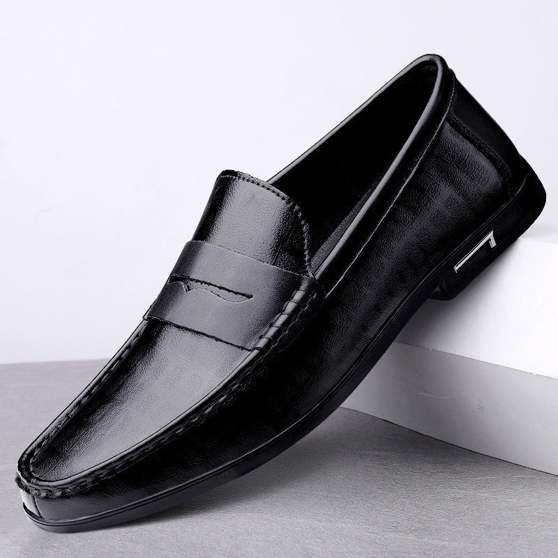 Herren Elegante Mokassins aus hochwertigem Leder mit rutschfester Sohle
