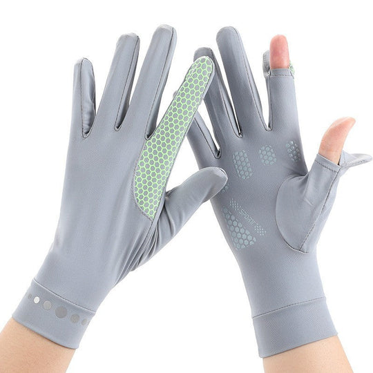 Sonnenschirm Eis Seide Handschuhe