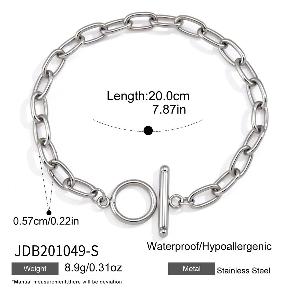 Damen Armband mit hypoallergenen und wasserfesten Eigenschaften Shop Nory