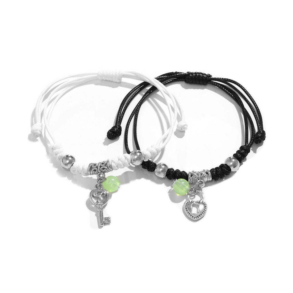 Damen Armband-Set mit bunten Stern- und Glaskugeln Shop Nory