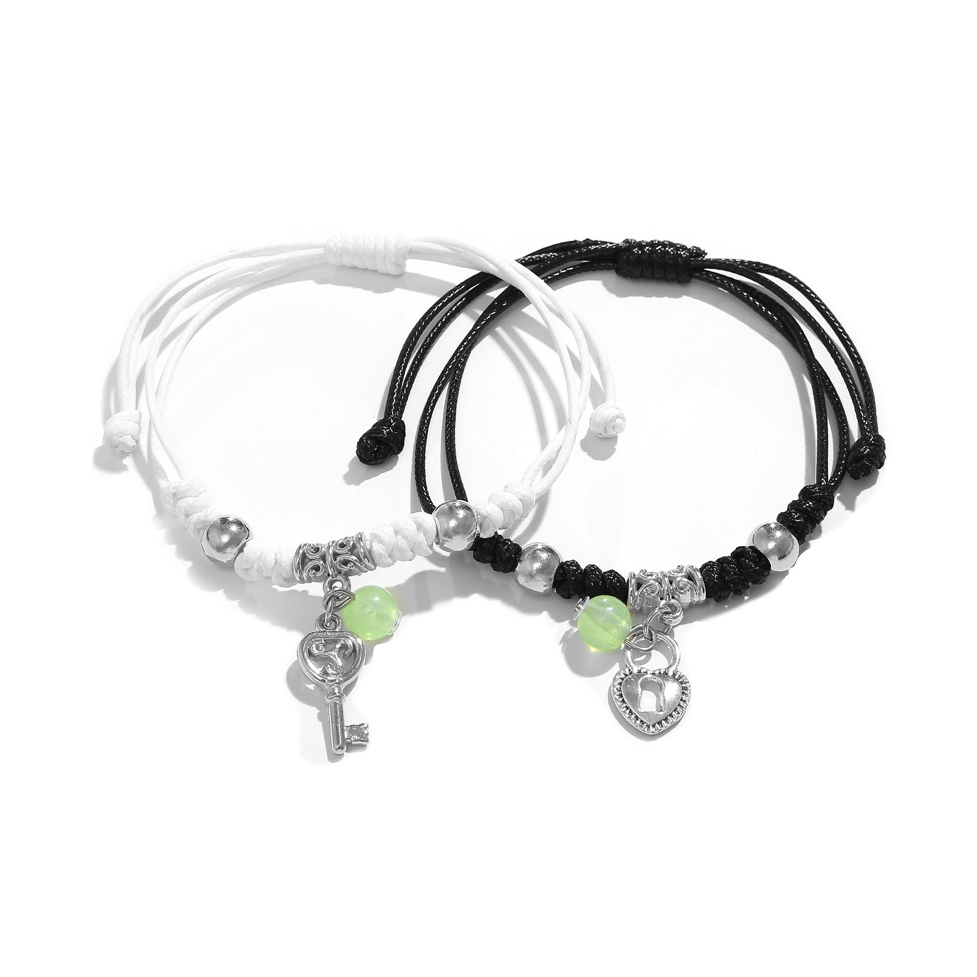 Damen Armband-Set mit bunten Stern- und Glaskugeln Shop Nory