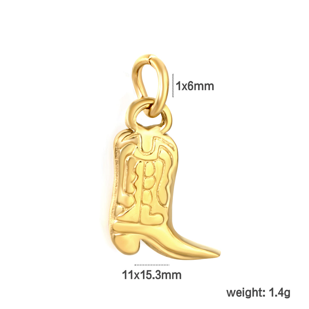 Damen hochwertiger Muschelanhänger aus goldplattiertem Edelstahl Shop Nory