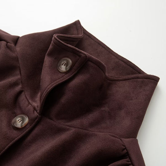 Damen Kurzjacke im Utility-Stil mit Tunnelzug und Stehkragen Shop Nory