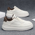 Damen Hochwertige Leder Sneakers mit komfortabler Dämpfung