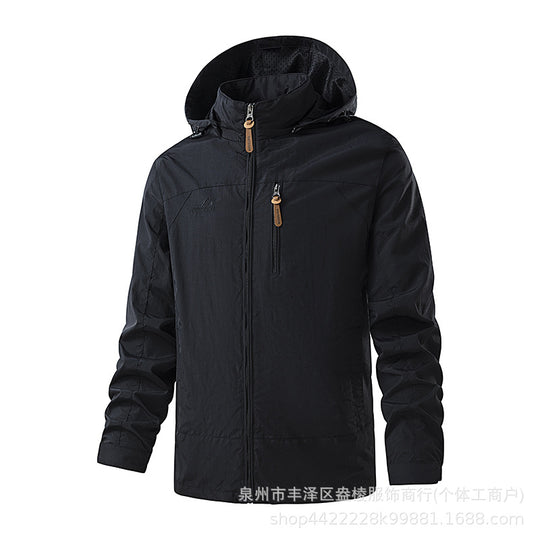 Herren Leichte und wetterfeste Outdoorjacke Shop Nory