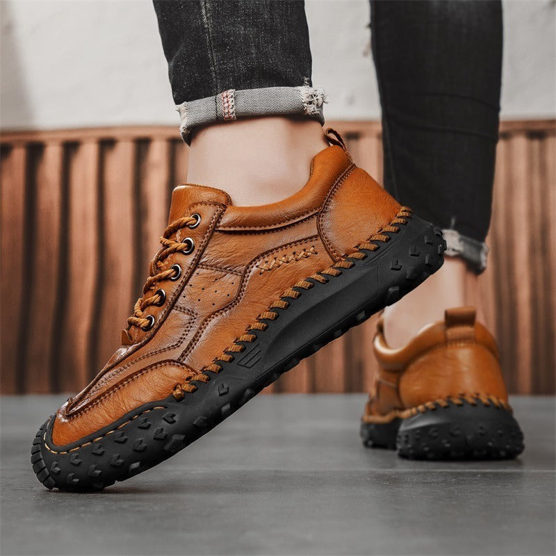 Herren robuste und vielseitige Freizeitschuhe mit griffiger Profilsohle Shopnory