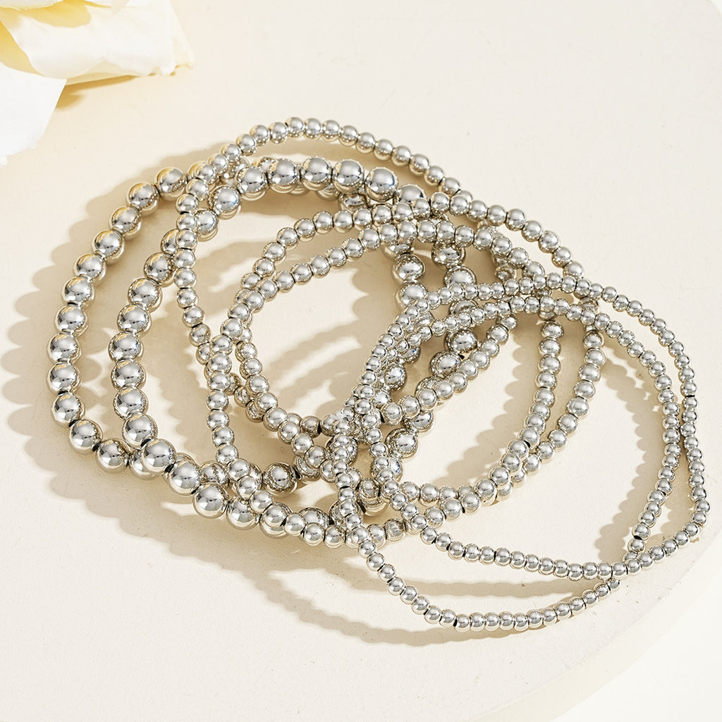 Damen Armband-Set mit eleganten und funkelnden Perlen Shop Nory