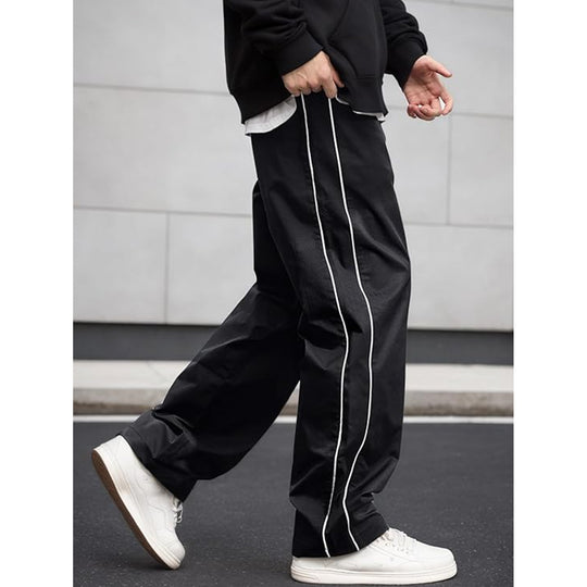 Herren Sportliche Freizeithose mit seitlichen Kontraststreifen Shop Nory