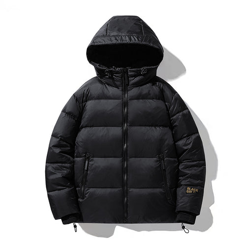 Herren Wattierte Kapuzenjacke mit Thermoisolierung und wasserabweisendem Außenmaterial Shop Nory