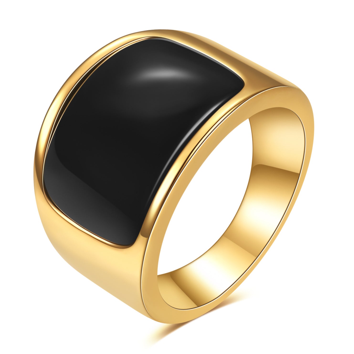 Damen Ring mit kunstvollem grünem Edelstein und elegantem Goldfinish Shop Nory