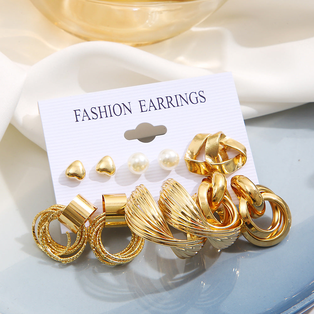 Damen Ohrschmuck Set mit vielfältigen Designs und eleganten Elementen Shop Nory