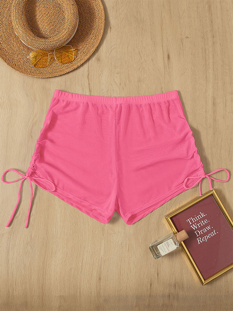 Damen Badeshorts mit seitlichen Raffungen Shopnory