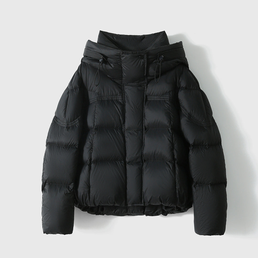 Damen modische Steppjacke mit hohem Kragen Shop Nory