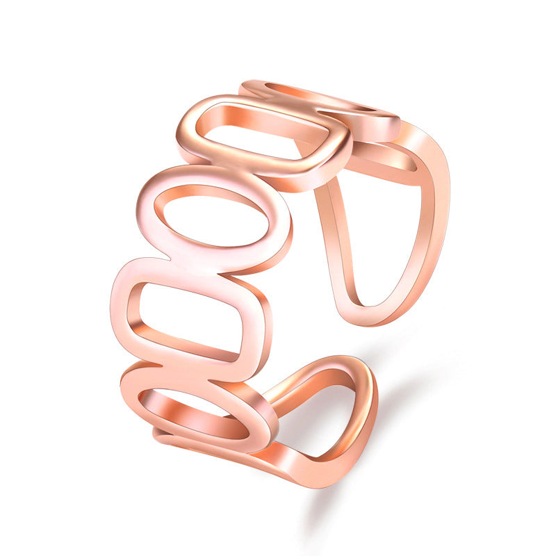 Damen Modischer Ring mit einzigartigem Design Shop Nory