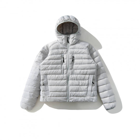 Damen Ultraleichte Steppjacke mit Kapuze, Daunenoptik und winddichter Außenhülle Shop Nory
