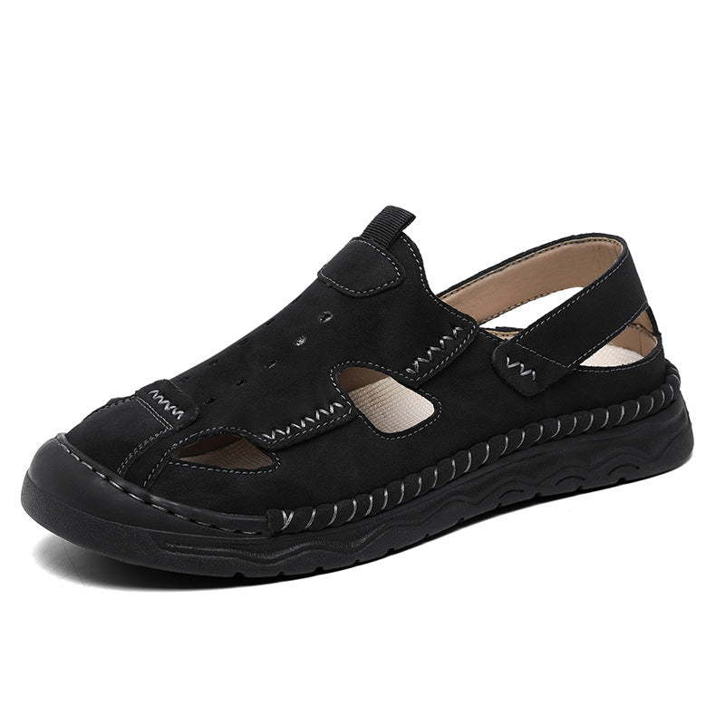 Herren Atmungsaktive Freizeit-Sandalen mit rutschfester Sohle und flexiblem Design