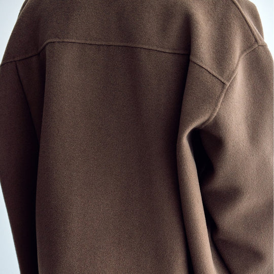Herren Wolljacke mit Reißverschluss und weiter Passform Shop Nory