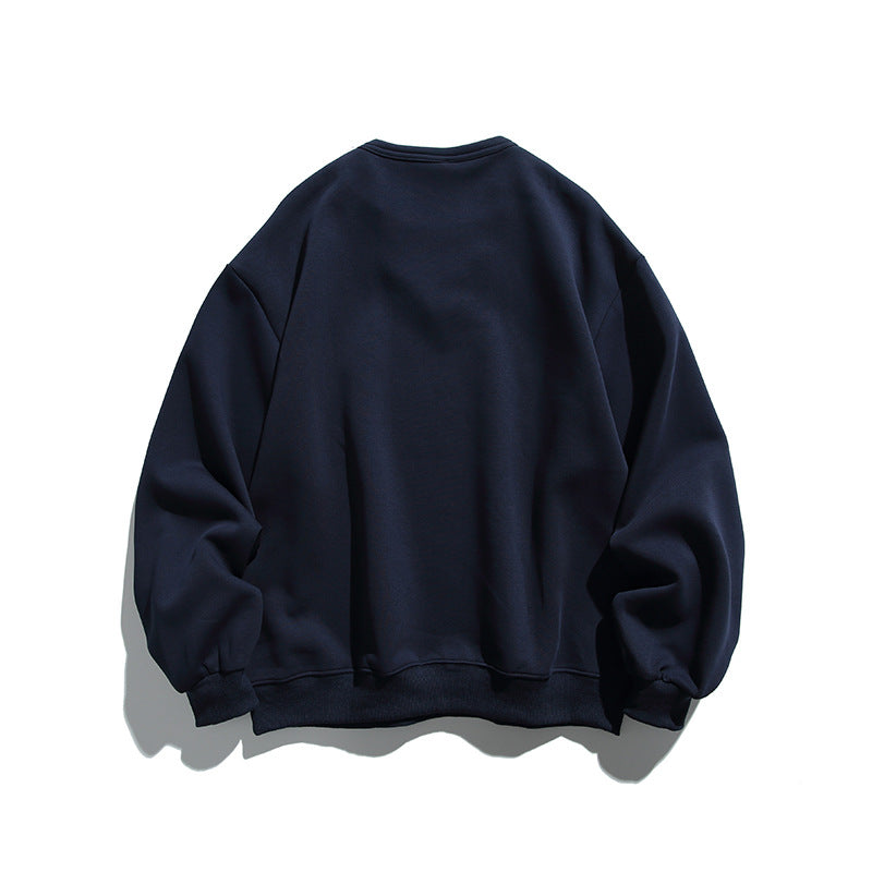 Unisex Oversize-Sweatshirt mit Lagenkragen, weichem Fleece und Statement-Print Shop Nory