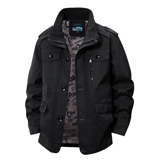 Herren Freizeitjacke mit zahlreichen Taschen Shop Nory