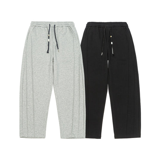 Damen Weite Cropped-Sweathose mit Elastikbund und aufgesetzter Gesäßtasche Shop Nory
