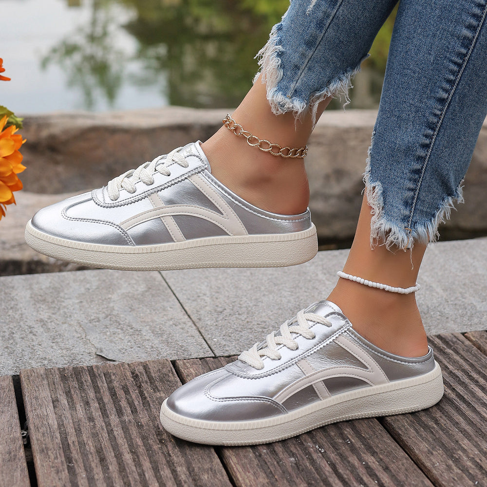 Damen Slip-On Sneaker mit offener Ferse und gepolstertem Komfortfußbett Shop Nory