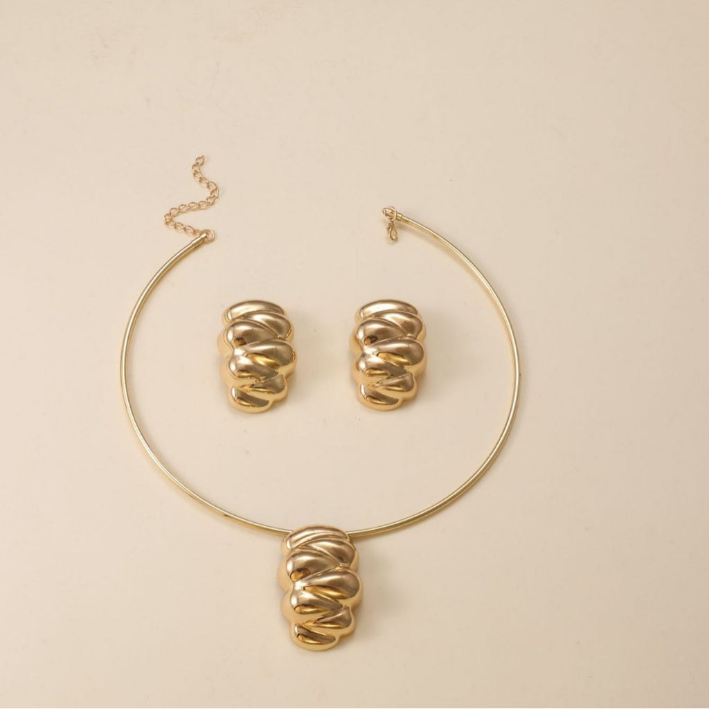 Damen Schmuckset mit kunstvollem Ring-Design Shop Nory