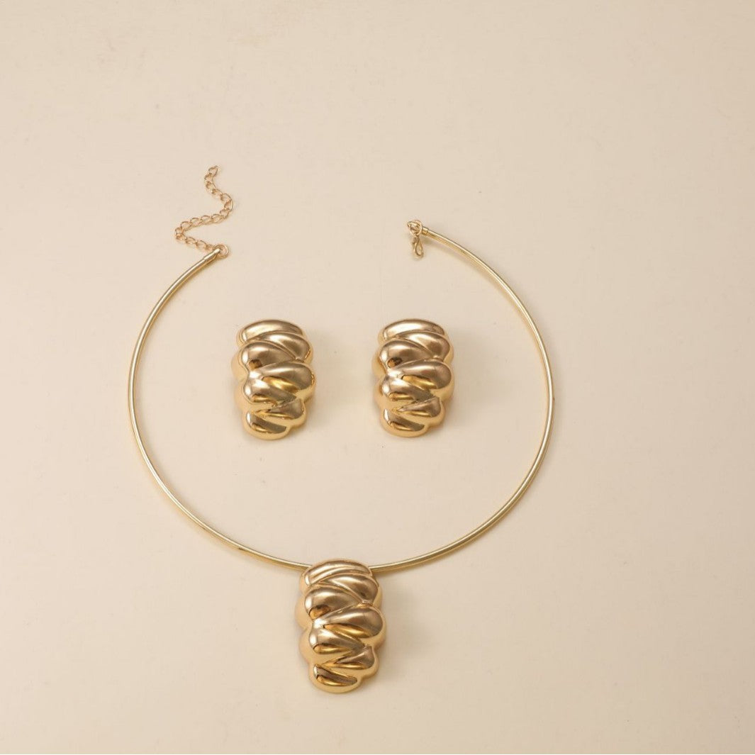 Damen Schmuckset mit kunstvollem Ring-Design Shop Nory