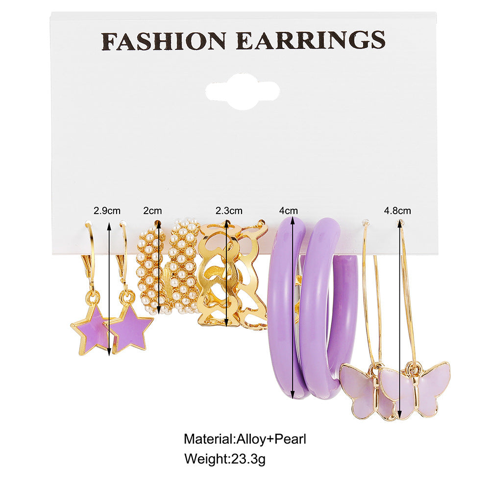 Damen Ohrringe Set mit abwechslungsreichen Designs und eleganten Akzenten Shop Nory