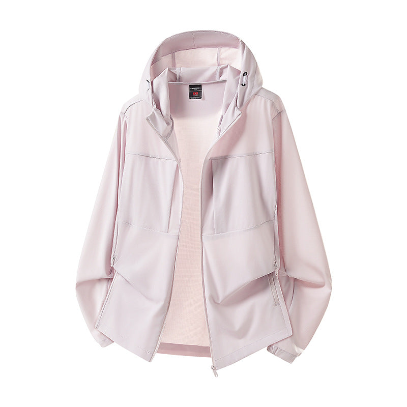 Damen Wetterfeste Outdoorjacke mit Kapuze Shop Nory