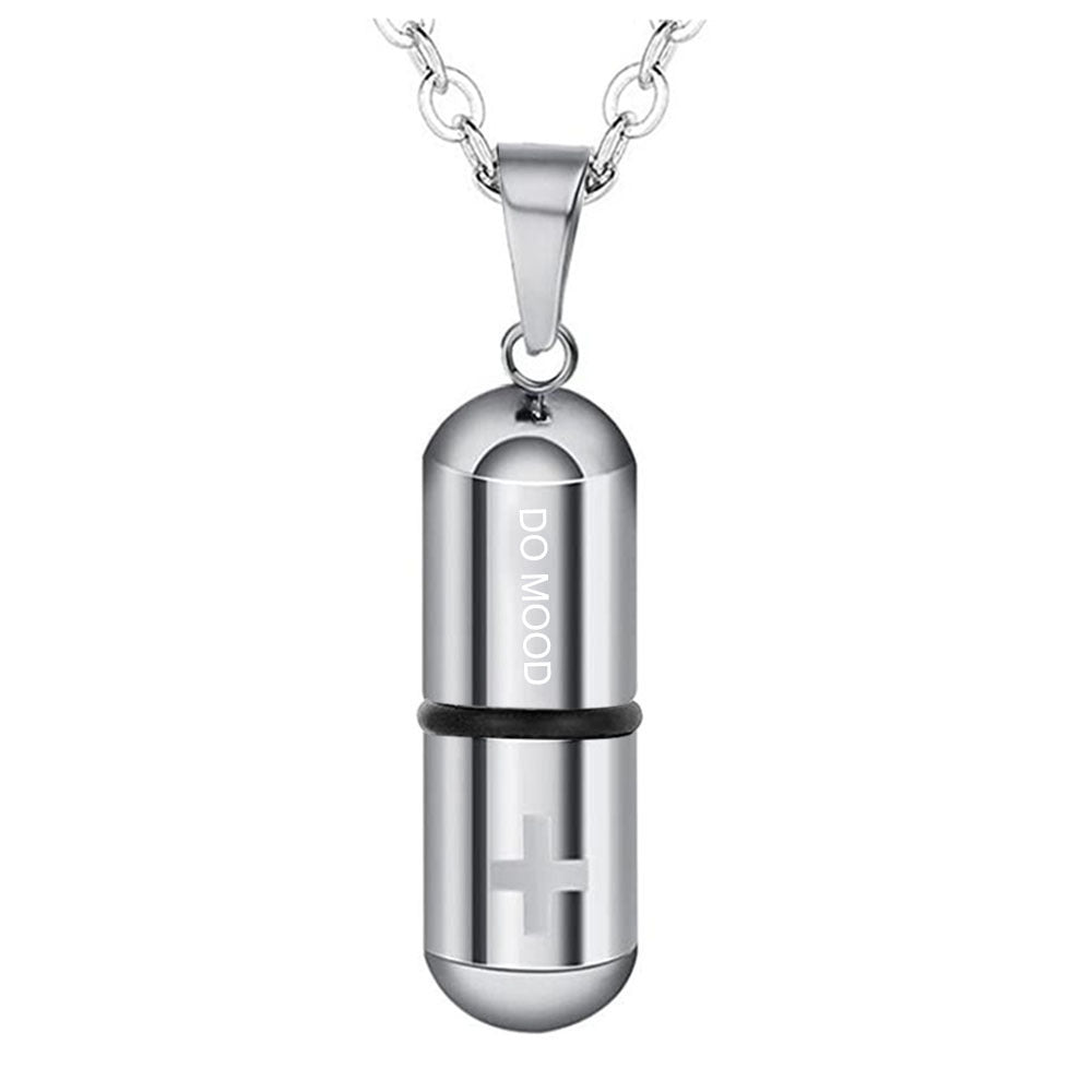 Damen Kette mit dekorativem Kapselanhänger Shop Nory