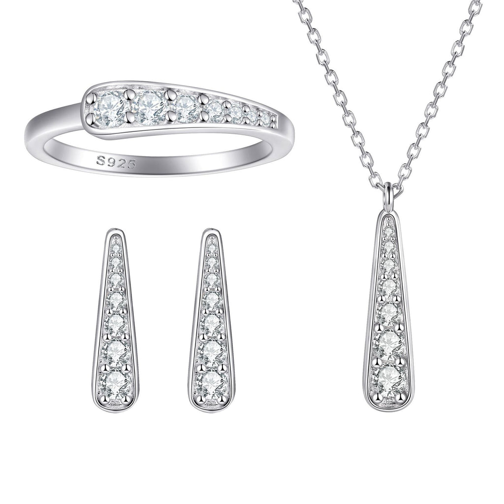 Damenring mit elegantem Zirkonia-Besatz Shop Nory