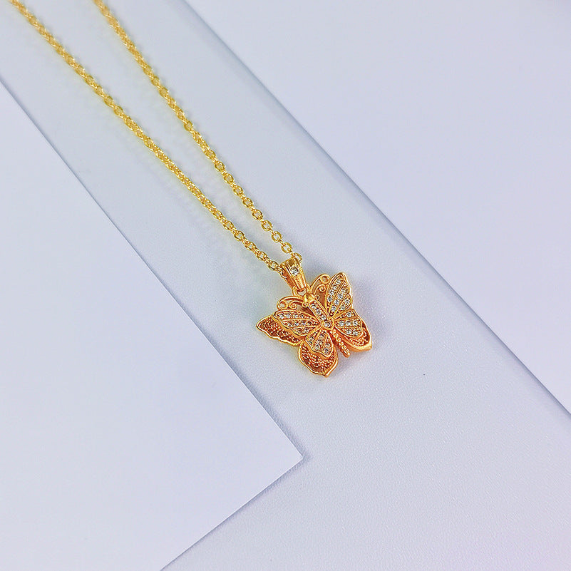 Damen Ohrringe mit detailreichem Schmetterlingsdesign Shop Nory