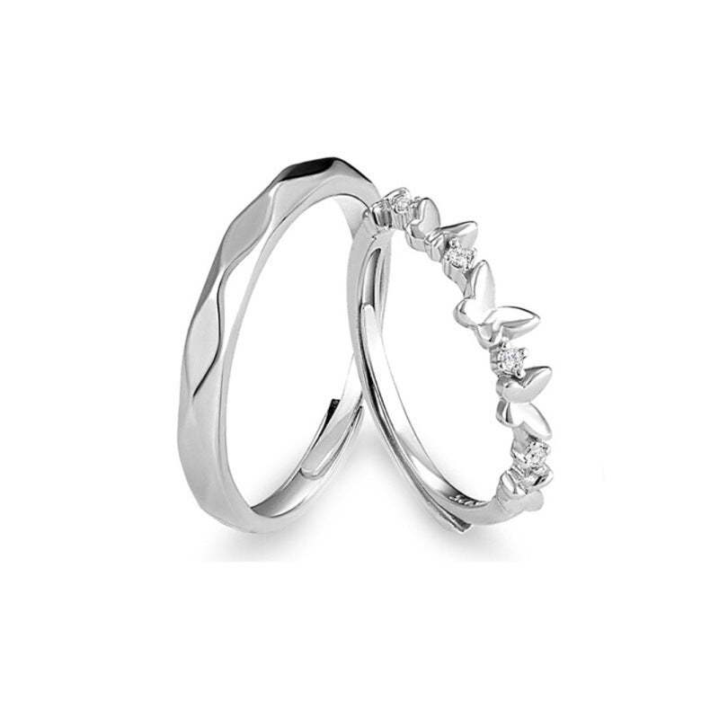 Damenring mit verspieltem Herzdesign und funkelnden Zirkonia Shop Nory