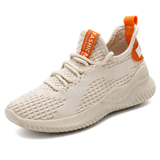 Unisex Atmungsaktiver Strick-Sneaker mit gedämpfter Laufsohle und Slip-On-Passform Shopy Nory