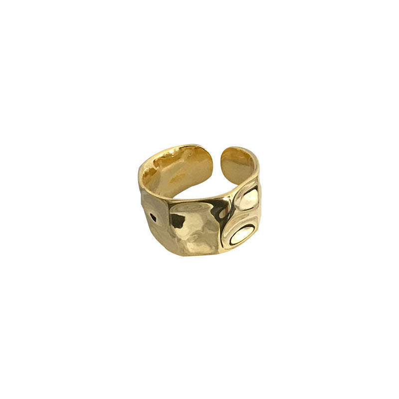 Damen eleganter und moderner Ring aus hochwertigem Edelstahl Shop Nory
